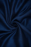 Navy Blue Plain Dyed Kiana Silk