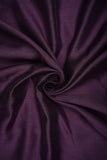 Grape Wine Plain Dyed Kiana Silk