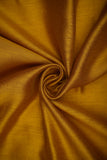 Ochre Yellow Plain Dyed Kiana Silk