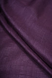 Plum Purple Dyed Bella Silk