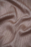 Mocha Plain Dyed Vaao Silk