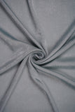 Bluish Grey Plain Dyed Dyna Velvet