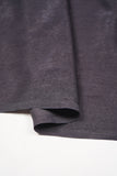 Charcoal Grey Plain Dyed Dyna Velvet