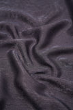 Charcoal Grey Plain Dyed Dyna Velvet