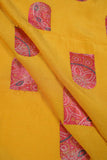 Bandhani Geometric Pattern Position Printed on Muslin fabric