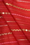 Alternating Stripes Printed on Cotton Fabric