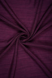 Auberine Dyed Mia Silk