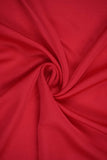 Bright Red Dyed Aisha Silk