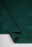 Dark Green Leaf Alina Jacquard