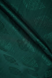 Dark Green Leaf Alina Jacquard