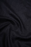 Charcoal black Dyed Peona Silk