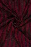 Maroon Dyed Merc Jacquard