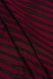 Maroon Dyed Merc Jacquard