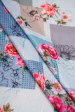 Vintage Floral Patchwork Digitally Printed on Halley Silk