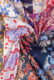 Assorted Flowers Digitally Printed on Halley Silk