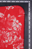 Rosy Red Digitally Printed on Charmie Satin