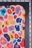 Funky Abstract Pattern Digitally Printed on Charmie Satin