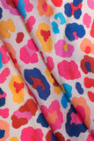 Funky Abstract Pattern Digitally Printed on Charmie Satin