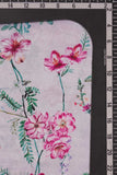 Pretty Summer Blossoms Digitally Printed on Rangna Silk