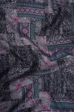 Black Color Art Patchwork Digitally Printed on Rangna Silk - saraaha.com - Casual, Digital Print, ethnic kurtis, Festive, home decor, kurtas, lehengas, occasional garments, Rangna Silk, shirts, SILK