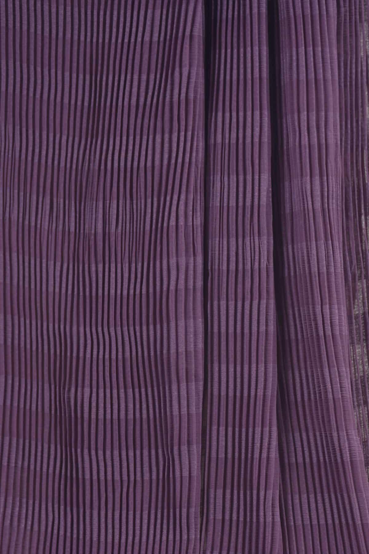 Pleated Shanaya Chiffon - saraaha.com - A line Dresses, Casual, casual Wear, Chiffon, Drapable, Dull and Pastel Colors, Festive  And Formal wear, Festive Wear, Formal Wear, Gowns, Light Weight, Pleated, Polyester, Sarees, Sheer, Skirts, Soft, Stripe Pattern, Tops and Blouses, Wide Color Variety, women wear