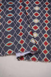 Orange and Grey Abstract Digital Print on Halley Silk - saraaha.com - Accessories, Casual, Digital Print, Festive, Halley silk, Home Decor, Kurtas, Kurtis, SILK, Skirts, Suits, Tops Dresses