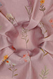 Pink Bloom Digitally Printed on Sylvie Silk