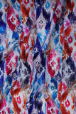 Multicolor Abstract- Square Pattern Digitally Printed on Halley Silk - saraaha.com - Accessories, Digital Print, Festive, Formal, Halley silk, Home Decor, Kurtas, Kurtis, Quirky, Shirts, SILK, Skirts, Suits, Tops Dresses